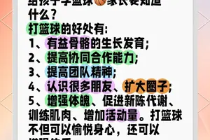  家长如何帮助孩子在篮球领域健康发展：策略与经验分享